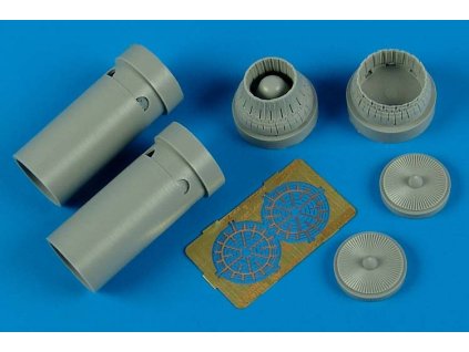 1/72 F-14A Tomcat exhaust nozzles - varied position - HOBBY BOSS