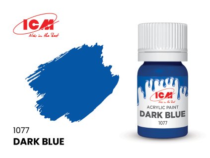 ICM Dark blue  - bottle, 12 ml