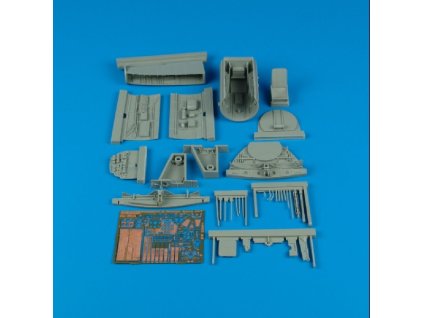 1/32 Me 262A Schwalbe cockpit & wheel bay - TRUMPETER
