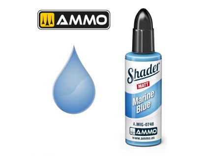 20879 matt shader marine blue