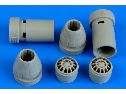 1/72 F/A-18E/F Super Hornet exhaust nozzles - closed position - HASEGAWA