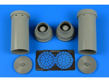 1/48 F-14A Tomcat exhaust nozzles - closed