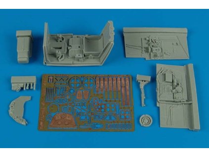 1/32 Bf 109F-2/F-4 cockpit set - TRUMPETER