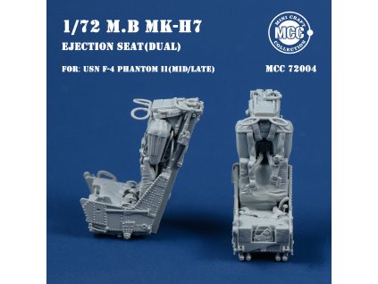 1/72 M.B MK.H7 Ejection Seats for F-4 Phantom II Navy variants (2pcs)