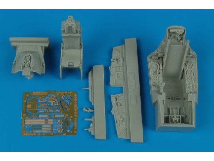 1/48 F-16C/N Aggressor cockpit set - TAMIYA