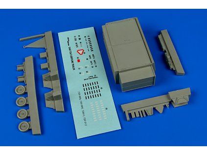 1/72 USAF F-2A flightline maintenance shop trailer