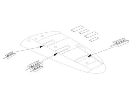 1/48 Spitfire Mk.I - Armament set for TAM