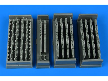 1/48 Su-25 Frogfoot wing pylons - early version for ZVEZDA kit