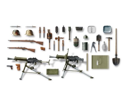 1/35 WWI Austro-Hungarian Infantry Weapon and Equipment