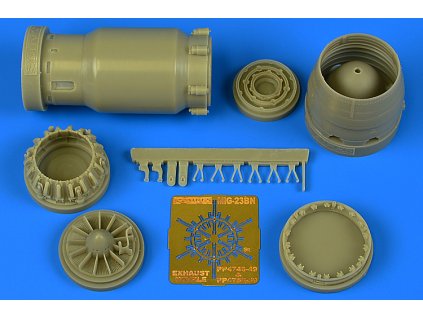 1/48 MiG-23BN late exhaust nozzle - opened