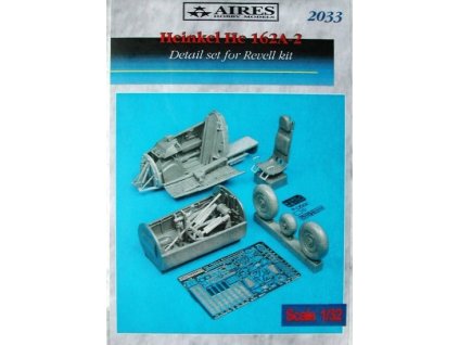 22940 1 32 he 162a 2 salamander detail set revell