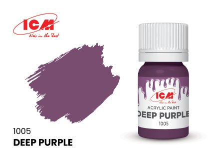 23018 icm deep purple bottle 12 ml