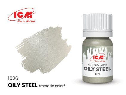 23135 icm oily steel bottle 12 ml