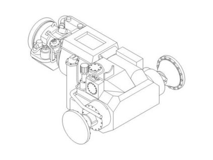 1/72 Honeywell AGT 1500C-US turbine multi-fuel pow