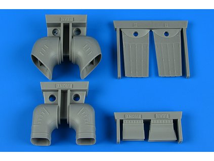 1/32 AV-8B Harrier II exhaust nozzles for TRUMPETER kit