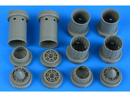 1/48 F-4J Phantom II exhaust nozzles - ACADEMY