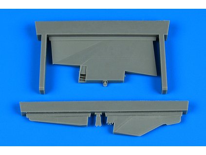 1/48 MiG-23ML correct tail fin for TRUMPETER kit