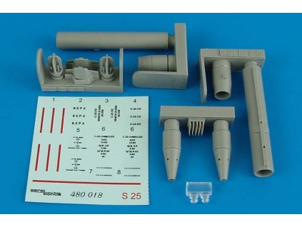 1/48 S-25-L air-to-ground rocket