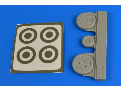 1/48 MiG-21 wheels & paint masks