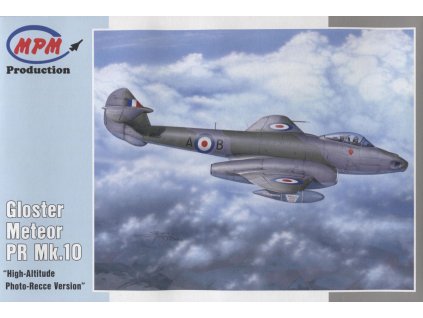 1/72 Gloster Meteor PR Mk.10 "High-Altitude Photo-Recce Version"
