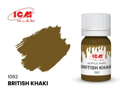 ICM British Khaki - bottle, 12 ml