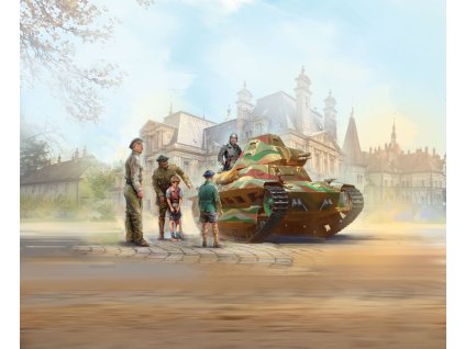 1/35 FCM 36 with French Tank Crew