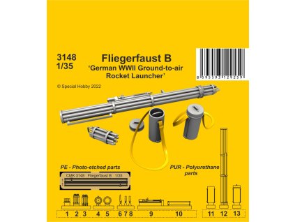 1/35 Fliegerfaust B ‘German WWII ground-to-air rocket launcher’