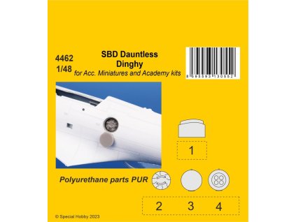 1/48 SBD Dauntless Dinghy / for Acc. Miniartures and Academy kits
