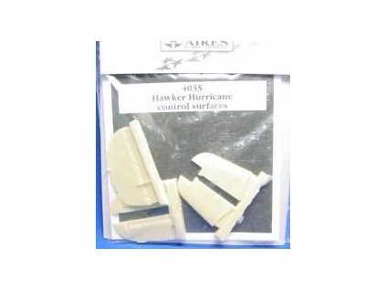 1/48 Hawker Hurricane control surfaces - HASEGAWA