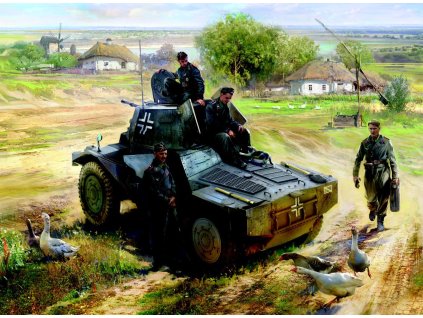 1/35 P 204 (f) with German Armoured Vehicle Crew