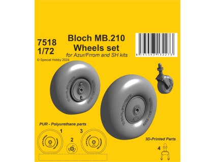 25787 1 72 bloch mb 210 mainwheels and tailwheel w leg