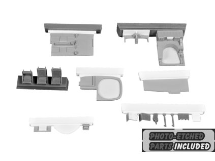 1/72 B-25C/D Pilots' Cockpit and Radio Compartment