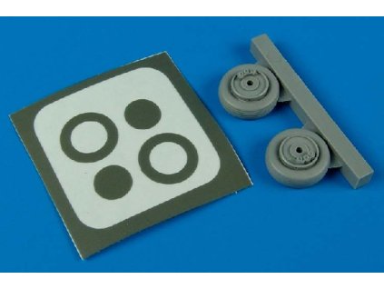 1/72 J-29 Tunnan wheels & paint masks