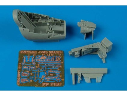 1/72 J35FS Draken cockpit set - HASEGAWA