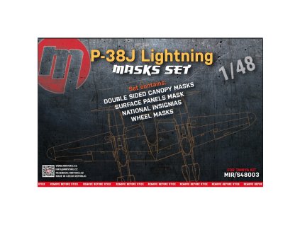 26384 35498 p 38j lightning masks set 148 mirs48003