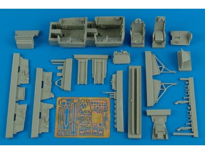 1/48 F-100F Super Sabre cockpit set - (early versi