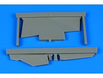 1/32 MiG-23ML correct tail fin - TRUMPETER