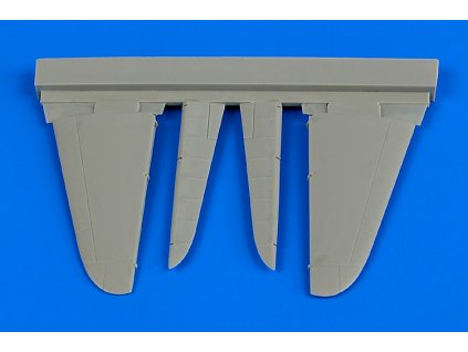 1/72 A6M2 Zero control surfaces - TAMIYA