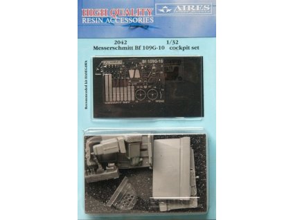 26825 1 32 bf 109g 10 cockpit set with clear instrument panel hasegawa