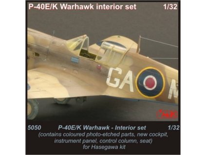 1/32 P-40 E/K Warhawk Interior set for HAS