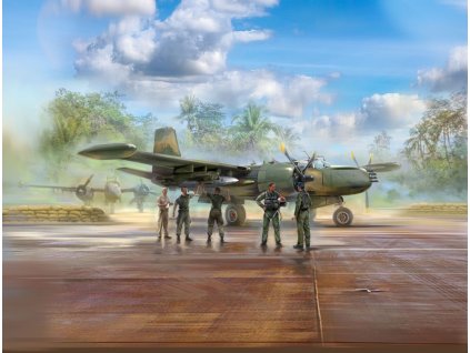 27461 1 48 b 26k with usaf pilots ground personnel
