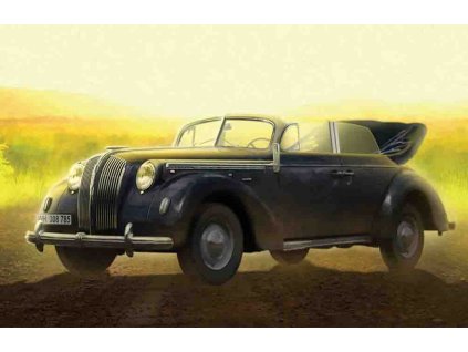 1/35 Admiral Cabriolet, WWII German Staff Car with Figures