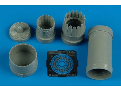 1/72 F-16I Sufa exhaust nozzle