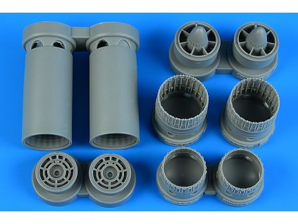 1/48 F-4B/N/C/D Phantom II exhaust nozzles for ZOUKEI MURA kit