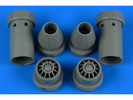1/48 F/A-18E/F Super Hornet exhaust nozzles - closed - MENG