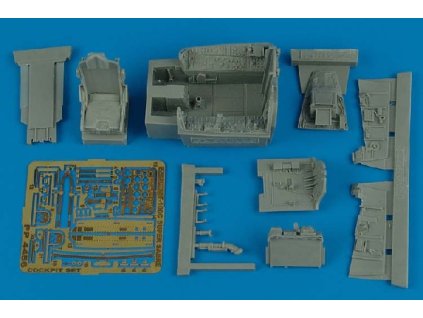 1/48 F-100C Super Sabre cockpit set - TRUMPETER
