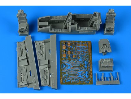 1/48 TF-104G Starfighter cockpit set - KINETIC