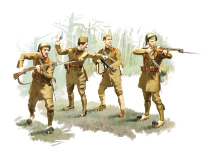 1/35 Greek Evzones (1940-1941) (4 figures)