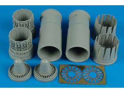 1/32 EF 2000A Typhoon exhaust nozzles - (early version) - REVELL
