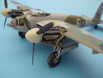 1/48 Mosquito FB Mk. VI/NF Mk. II engine set - TAMIYA
